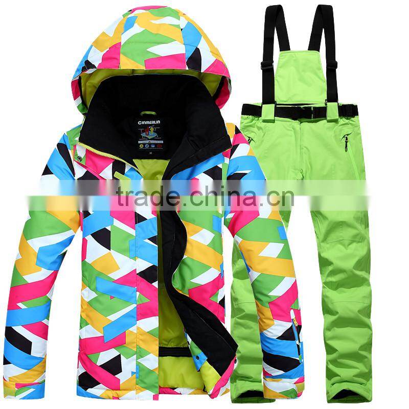 waterproof warm colorful new design jacket for female for lady