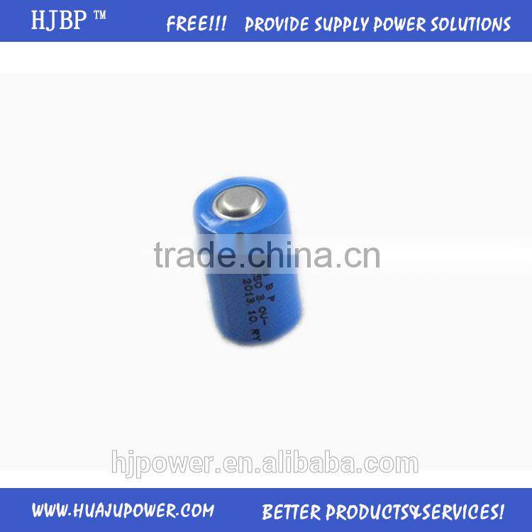 HJBP china factory wholesales non-rechargeable LIMNO2 3V CR14250SE primary lithium battery with high capacity