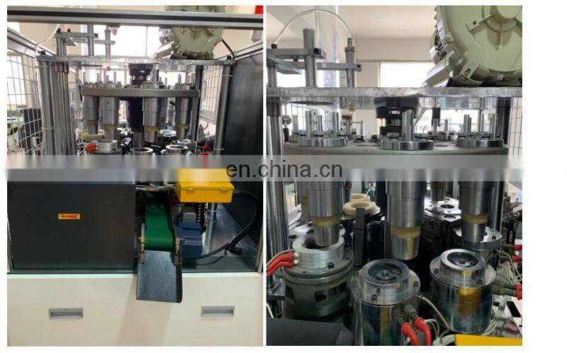 Automatic Coffee Tea Paper Cup Forming Making Die Cutting Slotting Machine For Sale
