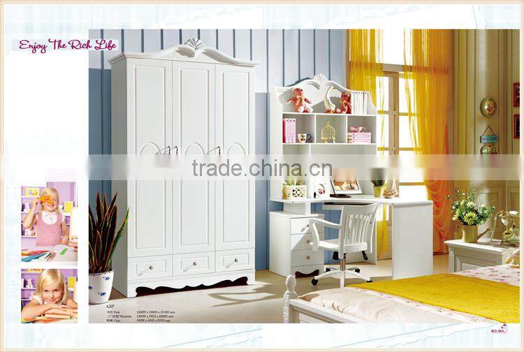 korean wood bunk bed in bedroom furniture
