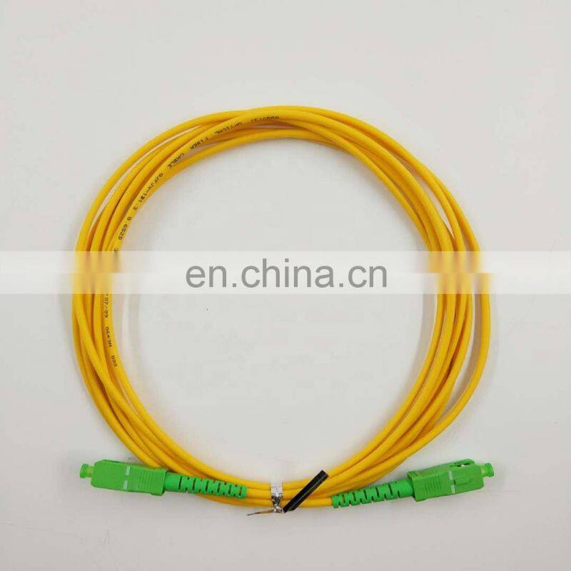 Connector Singlemode Fire Alarm Cable Multicore Indoor Network Fire Alarm Fiber Optic Patchcord