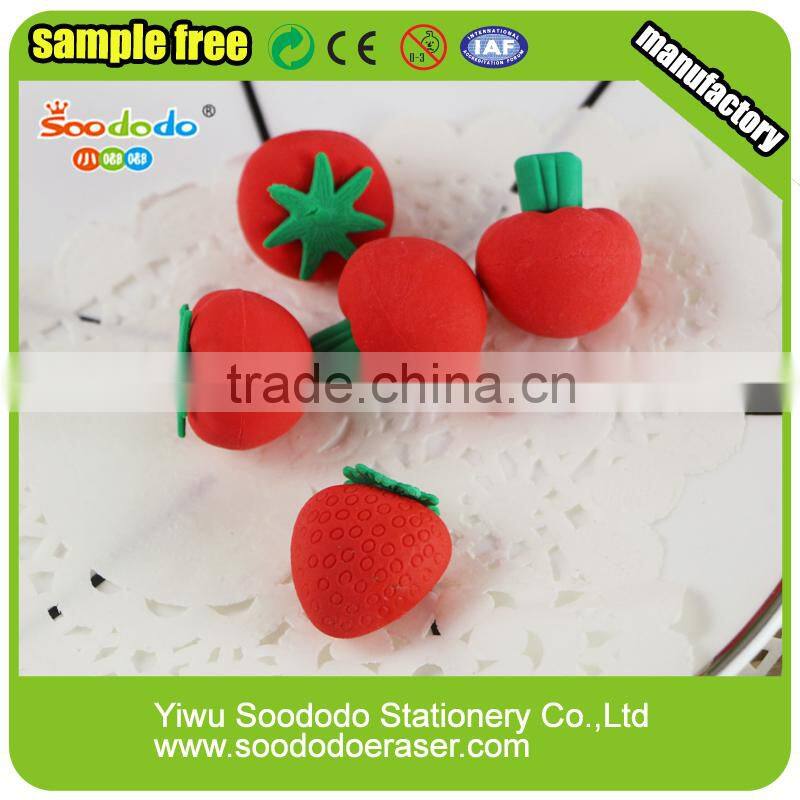 eggplant shaped eraser kids stationery set
