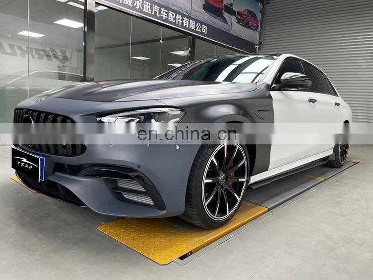NEW High quality auto body parts facelidt body kit for 16 E class W213 upgrade to 2022 E63 1:1 kit