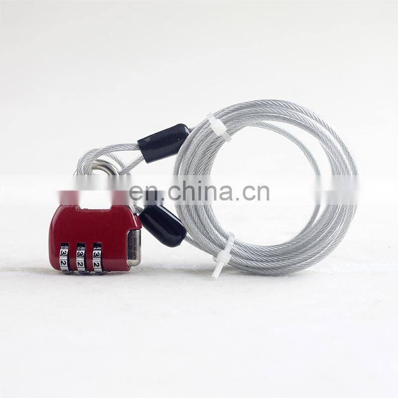 Small size 3 Digital Security luggage password locks Anti-Rust zinc alloy Combination code Lock