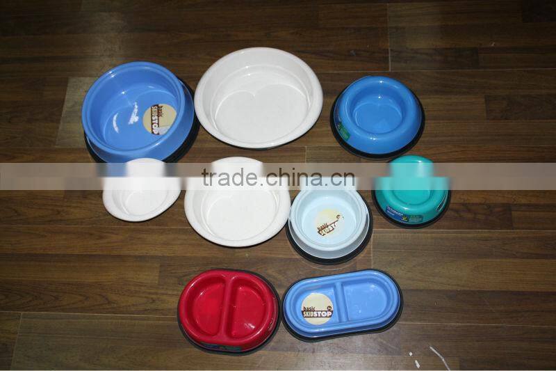 plastic FDA PP bowl for pet /pet dish