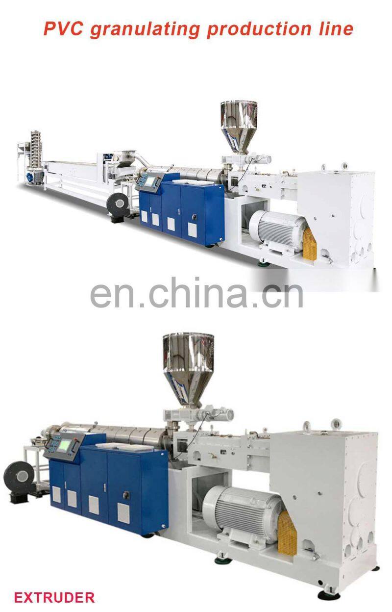PET PE PP Recycling Plastic Pellet Pelletizing Pelletizer Granules Making Extruder Granulator Machine For Granule