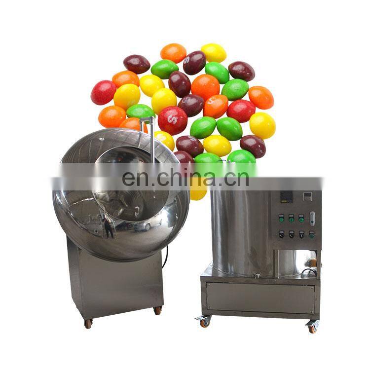 industrial nuts peanut chocolate almond sugar coating pan machine for sale