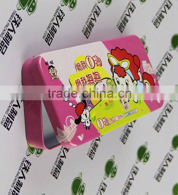 Pencil case tin box tin