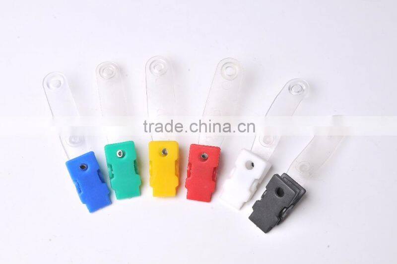 plastic Id card holder clip made in china