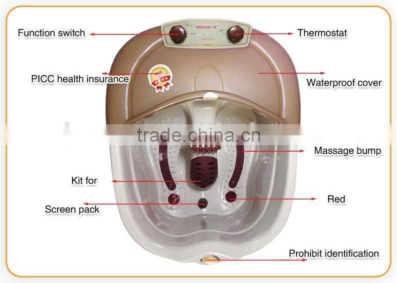 Health care roller foot equipment massager