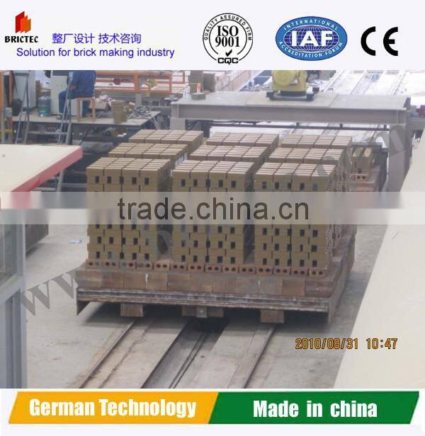 Automatic clay brick drying system