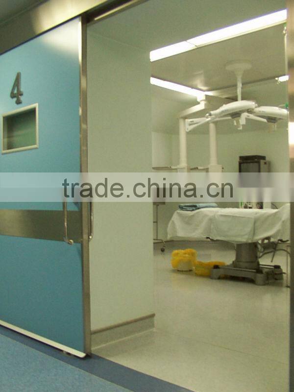 OKM hospital doors, hospital interior doors, air tight doors, hospital stainless steel door