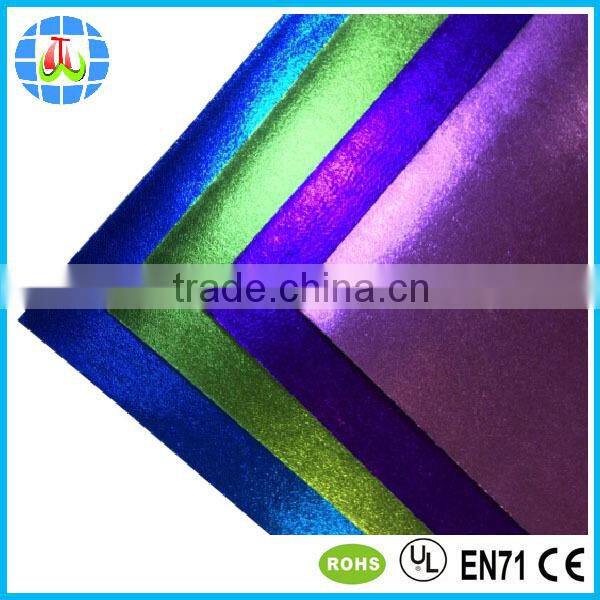 EVA foam material flocked craft paper for children use