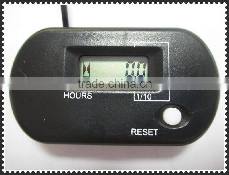 Digital Waterproof Re-settable Hour Meter With Maintenance Service For Boat,Motocross,Jet Ski,Mower