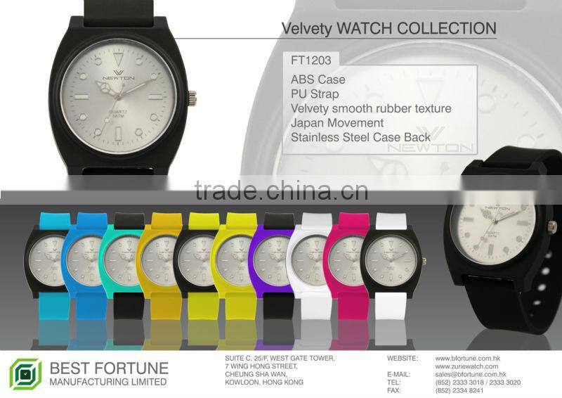 FT1203B Hot sale japan movement plastic cheap promotional watches