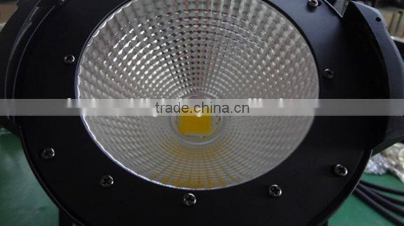 Indoor led par 64 cob 100W white and warm white cob led par 64 hot sell led cob par light