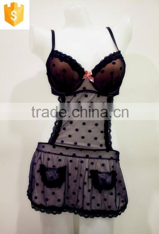 sexy mature baby doll lingerie baby doll fashion lace open transparent ,nylon/spandex underwear