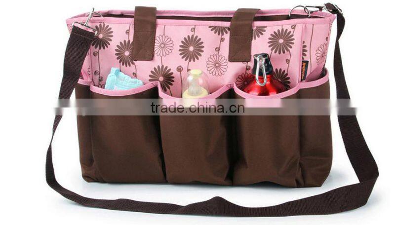 Multifunctional mommy bag outdoor diaper bag