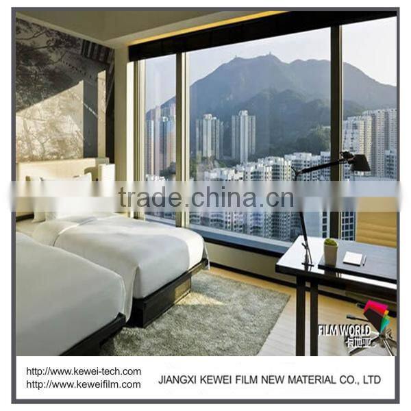 Electronic Switchable Glass with non-adhesive smart film inside, turn on and off