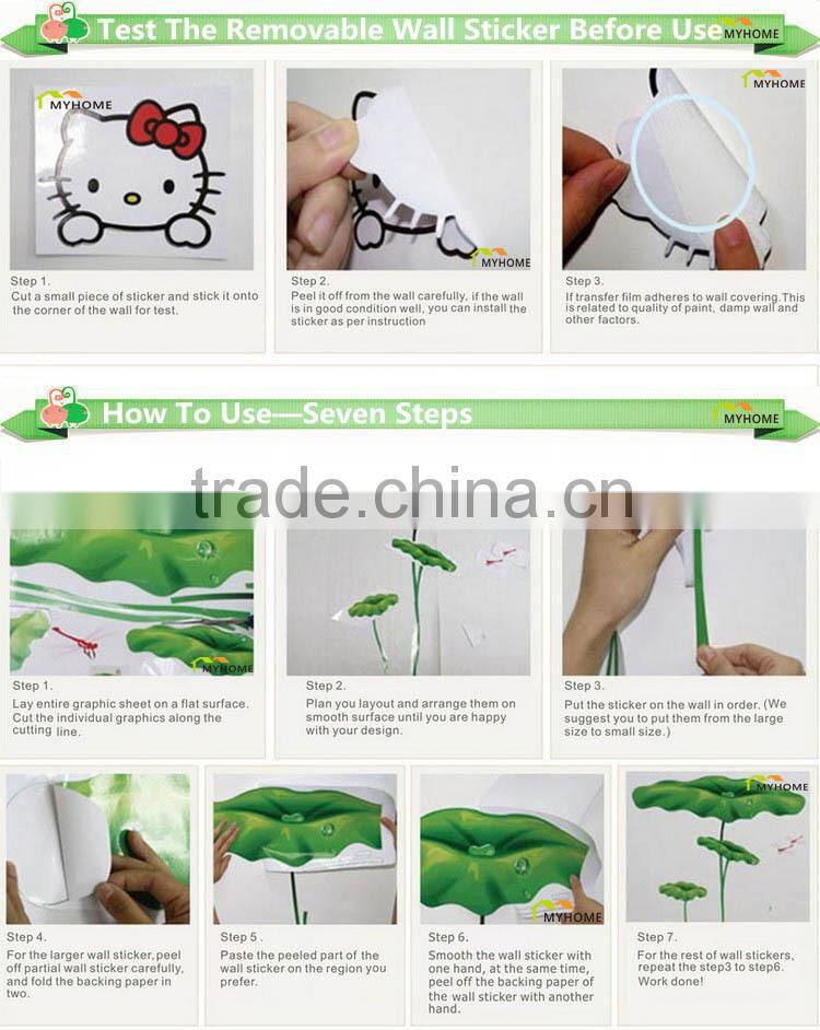 Cartoon Animals Pooh tree vinyl wall stickers for kids rooms boys girls home decor child sticker wall art decals home decoration