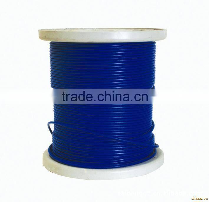 6X7+IWS 2.38mm/4.0mm PVC coating Steel Cable