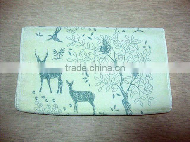 Latest Arrival OEM Quality printed hand and face towels 2015