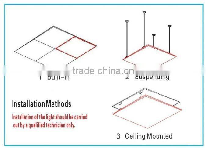 High quality 2 years warranty 300x600 mm led panel light with CE RoHS approval