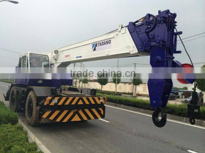 used good condition terrain crane TADANO TR250 in cheap price for sale