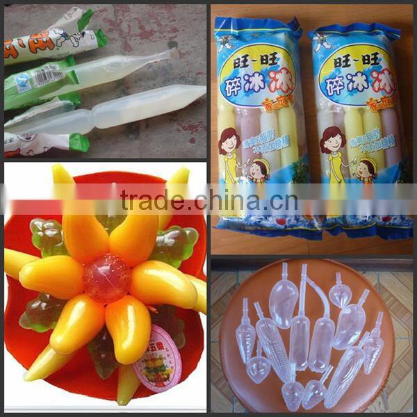 50-100ml coconut juice and mango shapes packaging machine