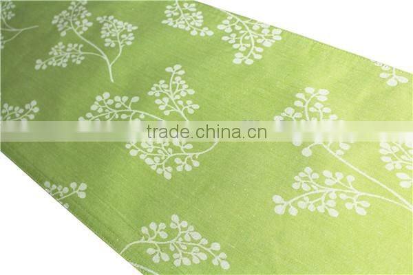 100% Polyester Dinning Custom Printed Decorative Table Runner
