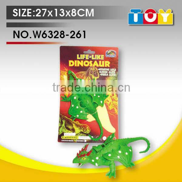 TPR super dinosaur wild animal plastic toy for child