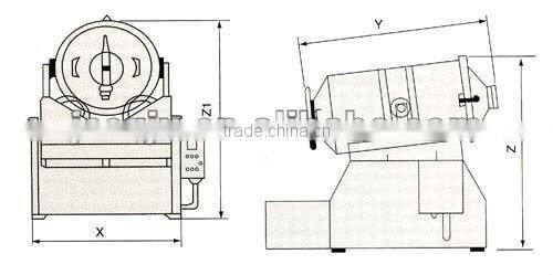 KDS-1000 Mixing Drying Machine with competitive PRICE