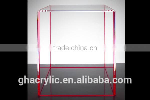 Hot sell acrylic box ,Shining acrylic box, Smooth acrylic display box