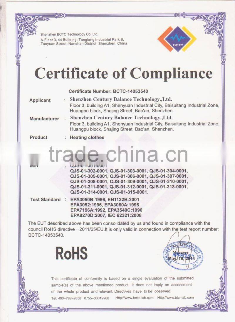 electric body warmer heated vest