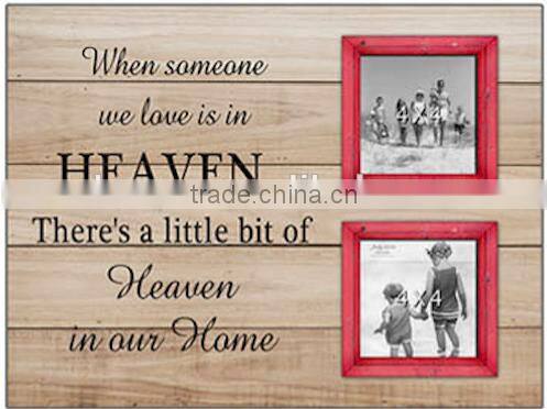 MHOME beautiful wood hanging photo frame