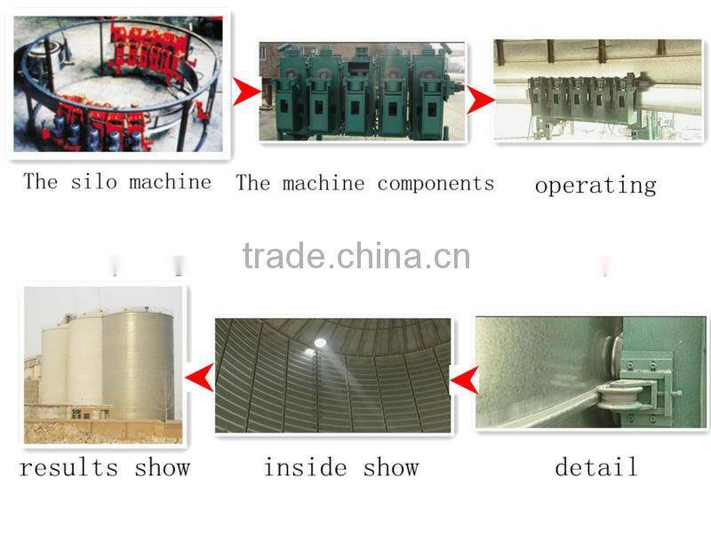 Steel Silo Roll Forming Machine Longshun LSL410