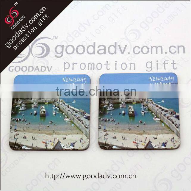 China top ten selling products mdf cork square coaster