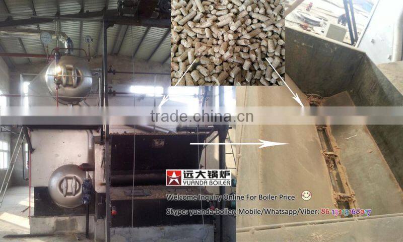 Install a boiler for operating EPS foam cup making machine