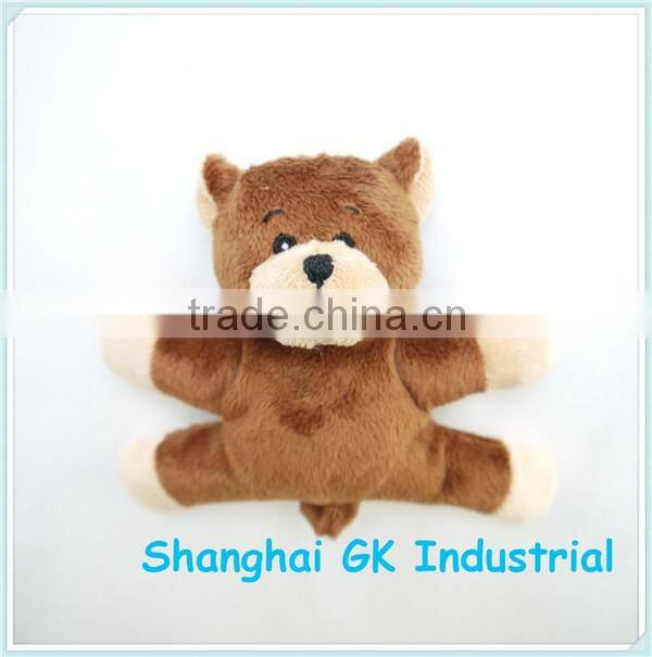 High Quality High Intensity Plush Bear Fridge Magnet