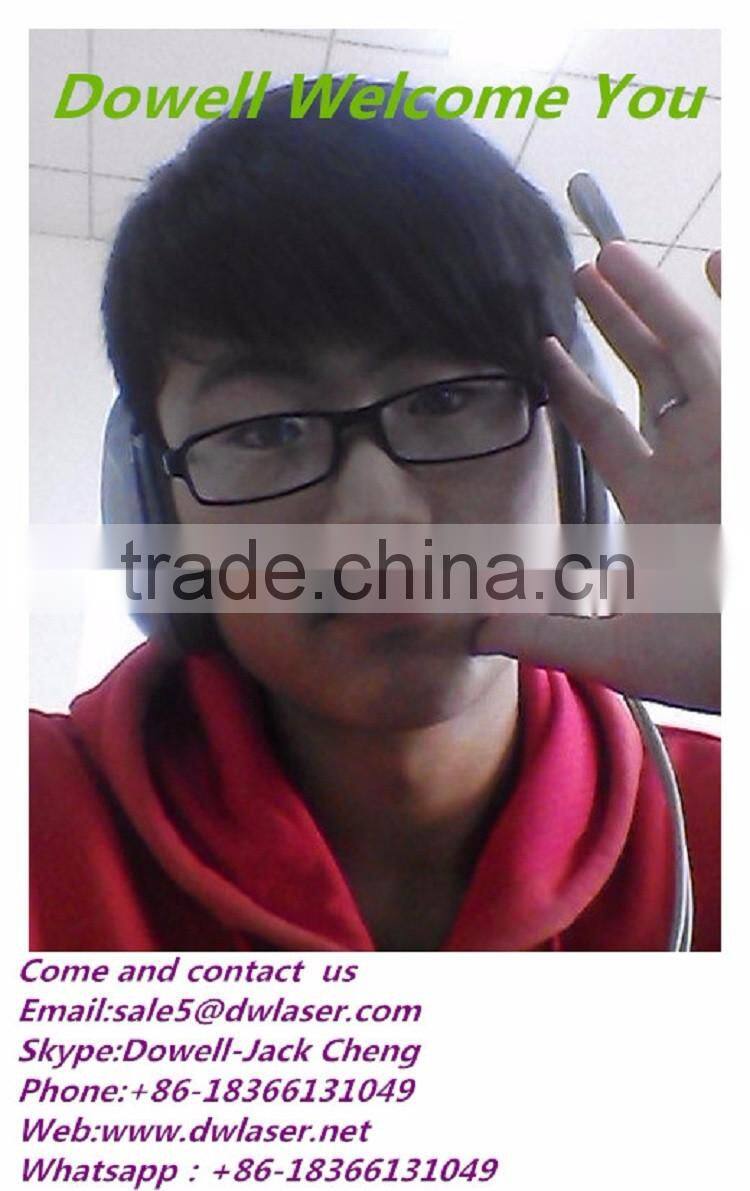 2016 Dowell laser marker portable CO2 glasses frame laser marking machine widely-used non-metal cheap