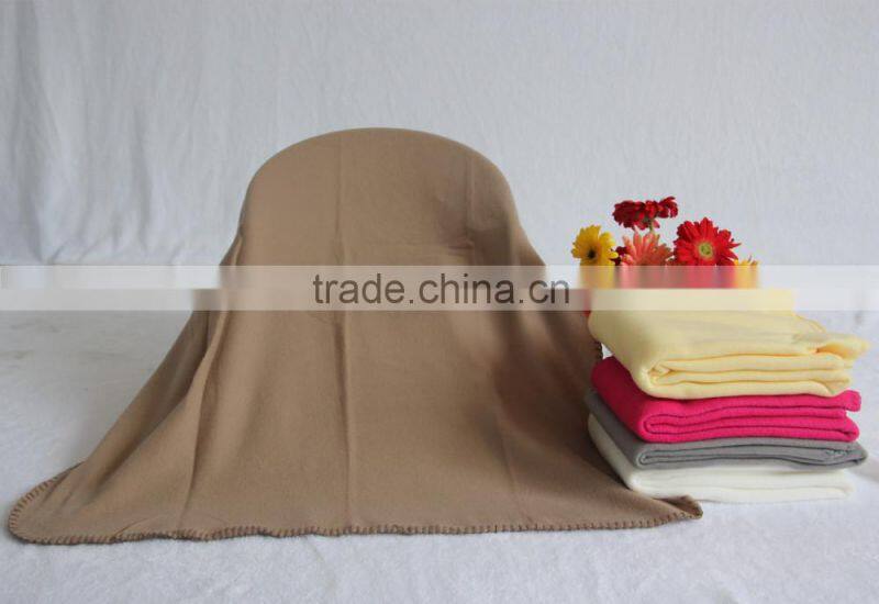 coral fleece blanket Throw brown solid BLANKET Baby Blanket