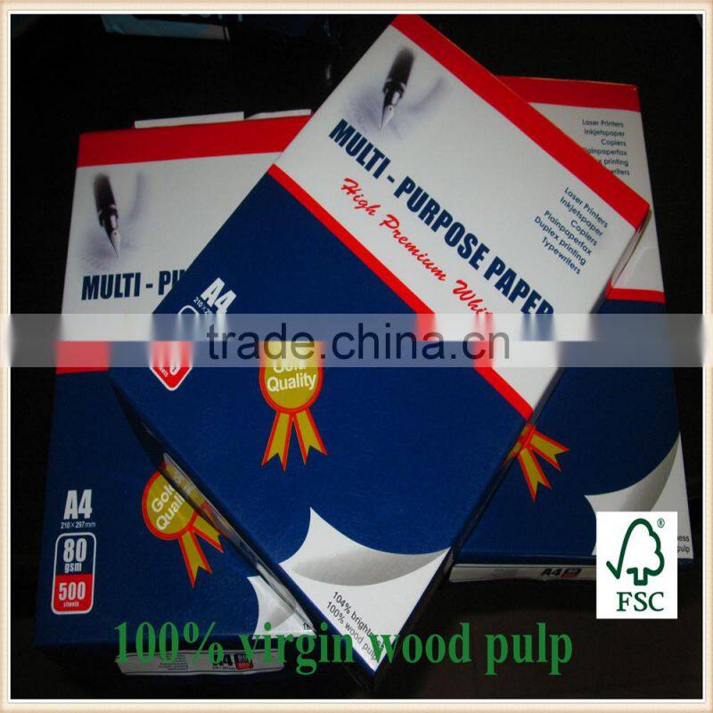 80gsm (210mm x 297mm) A4 Copy paper