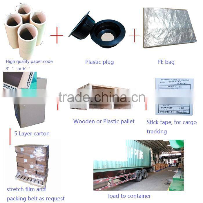 Food Industrial Use and Gravure Printing Surface plastic green coffee bean bag