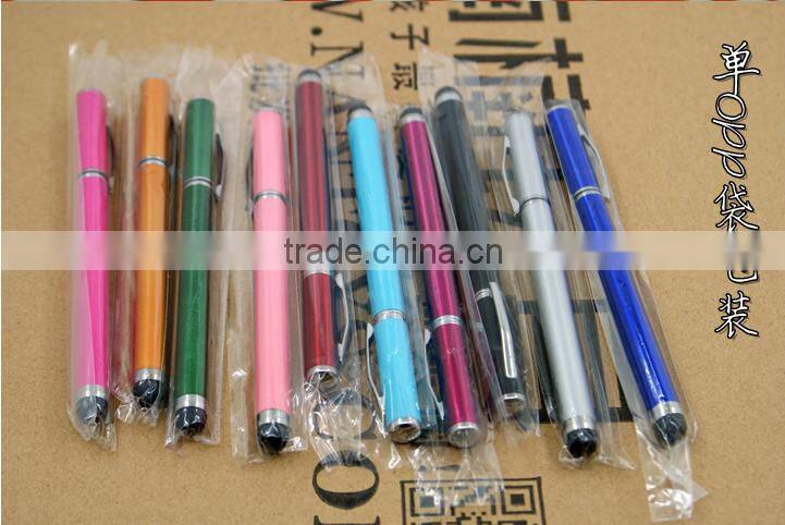2016 Mini stylus pen , colorful stylus touch pen, metal pen