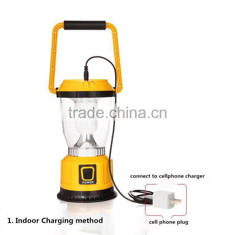 Outdoor tent lamp USB rechargeable LED solar camping light camping lantern