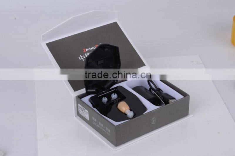 Rechargeable Medical instrument mini hearing aid for elderly