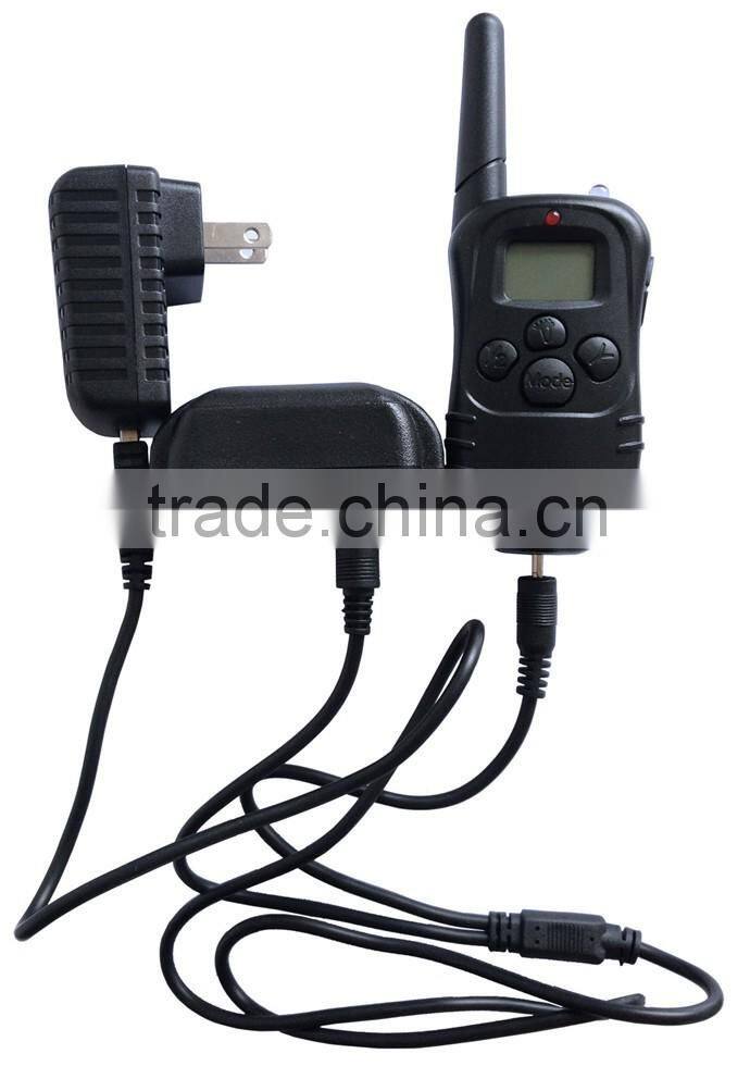 (2016) 300 Meters rangs LCD Waterproof Rechargeable Remote Dog Electronic Shock Training Collar for Dogs