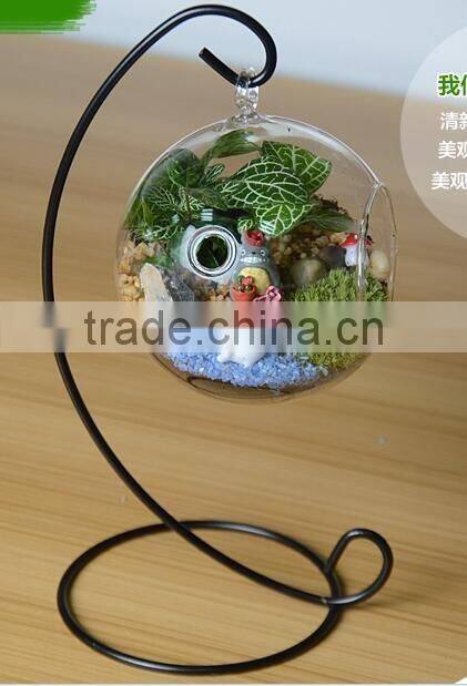 Glass terrarium elegant glass vase nice for home decorations