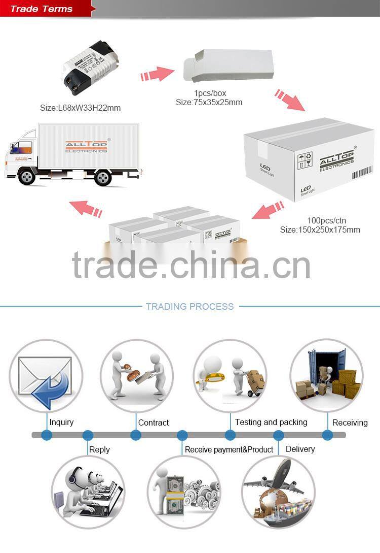 3 year warranty constant current 500ma 8w led bulb driver
