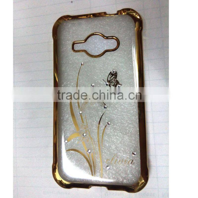 CLEAR Hard Back Silicone TPU Bumper Case Cover For Sony